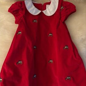 Classic Prep Red Holiday Dress